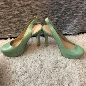 RETRO CALVIN KLEIN MINT HEELS